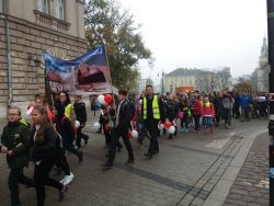  Barwny pochód w Krakowie - 100 lat Niepodległej