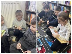  Klasa pierwsza w bibliotece