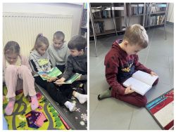  Klasa pierwsza w bibliotece