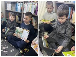  Klasa pierwsza w bibliotece