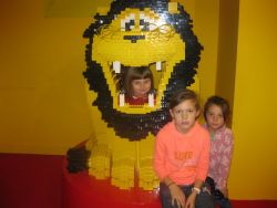 Na wystawie klocków Lego